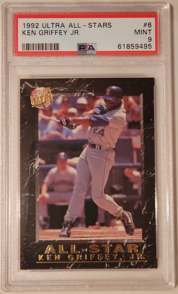 1992 Ultra All Stars Insert Ken Griffey Jr. PSA 9