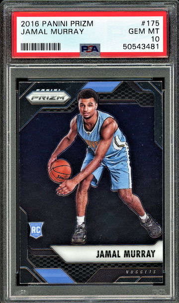 2016-17 Panini Prizm Jamal Murray RC Rookie #175 PSA 10