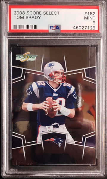  2008 Score Select #182 Tom Brady PSA 9