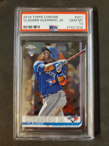 2019 Topps Chrome  Vladimir Guerrero Jr PSA 10