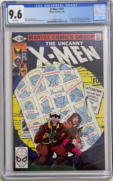 Uncanny X-Men #141 CGC 9.6 - White Pages