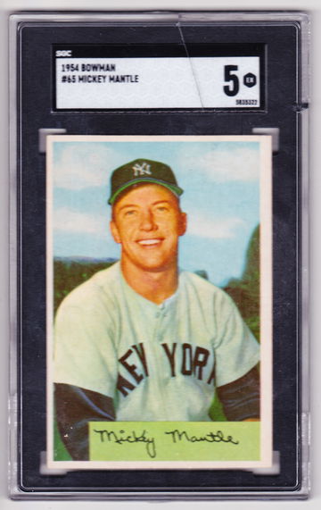 1954 Mickey Mantle SGC 5