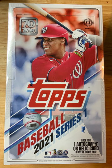 2021 Topps Series 1 Baseball Hobby Box