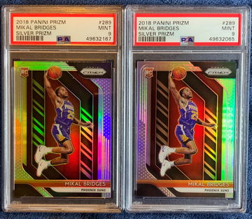 (2) Mikal Bridges Silver Prizms