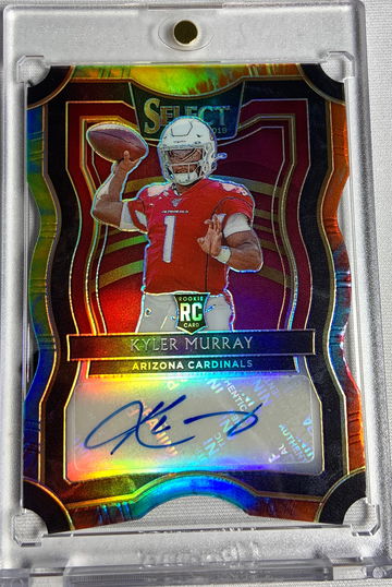 2019 Select Kyler Murray Tie Dye #10/10 Rookie Auto Die Cut RC Arizona Cardinals