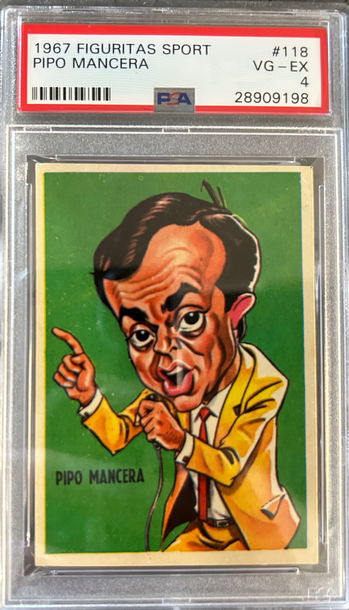 1967 Figuritas Sport Pipo Mancera