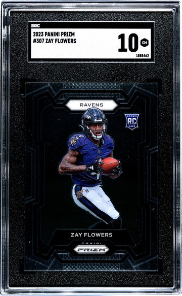 2023 Panini Prizm #307 Zay Flowers SGC 10