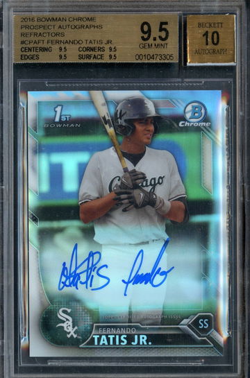 Fernando Tatis Jr Refractor True Gem 