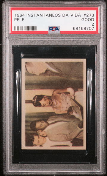 1964 Instantaneos Da Vida Do Rei Pele #273 Pele PSA 2 *8707