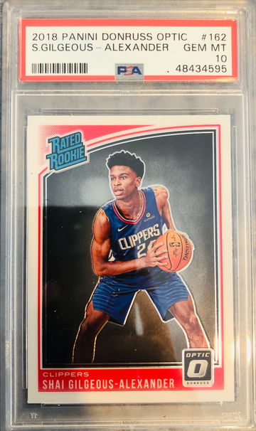 Shai Gilgeous-Alexander Optic #162 PSA 10