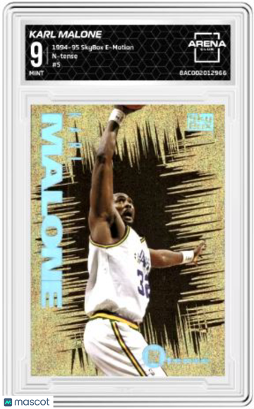 1994-95 Skybox Emotion Karl Malone #5 N-Tense Arena Club 9