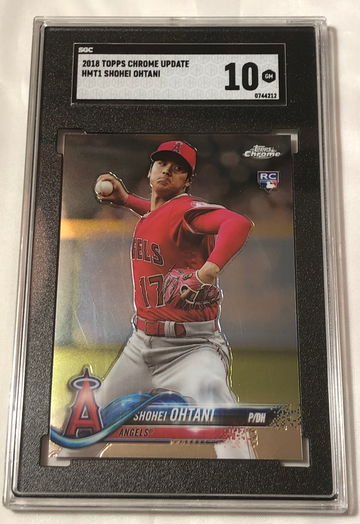 2018 TOPPS “CHROME “ UPDATE HMT1 SHONEI OHTANI