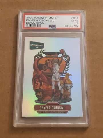 Onyeka Okongwu Prizm DP Downtown PSA 9