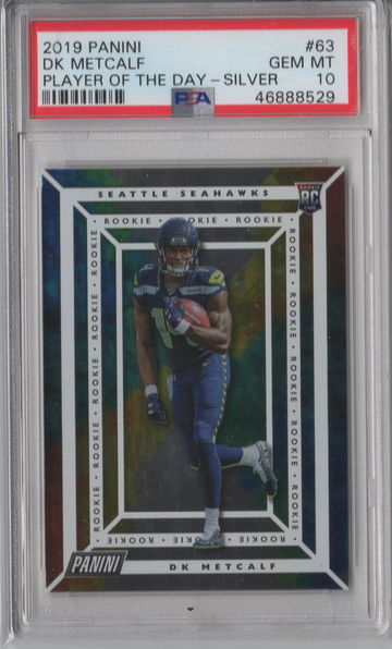 2019 Panini DK Metcalf SILVER PSA 10