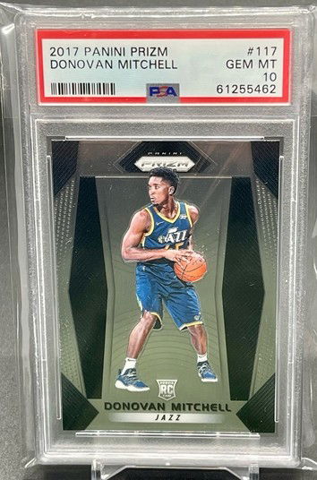 2017 Panini Prizm Donovan Mitchell Rookie RC PSA 10 GEM MINT 