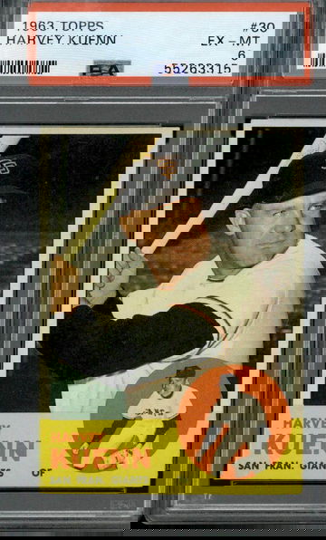 1963 Topps #30 Harvey Kuenn