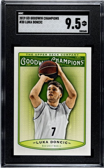 2019 Luka Doncic UPPER DECK GOODWIN CHAMPIONS  SGC  9.5