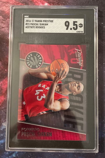 2016-17 Panini Prestige #21 Pascal Siakam Acetate Rookies