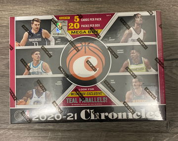 2020 - 2021 Panini Chronicles NBA Basketball Mega Box