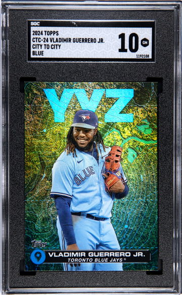 2024 Topps #CTC-24 Vladimir Guerrero Jr. City to City Blue SGC 10