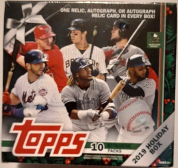 2019 Topps Baseball Holiday Mega Box