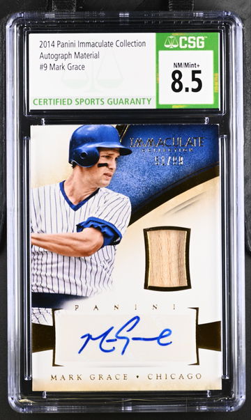 MARK GRACE 2014 IMMACULATE AUTO USED BAT