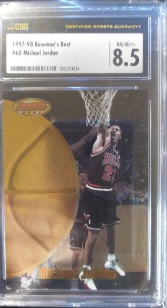 Michael Jordan Bowmans Best CSG 8.5