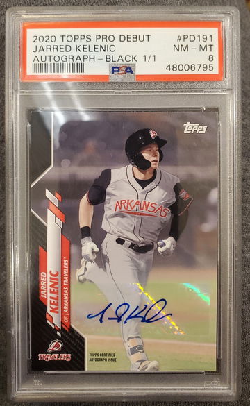 2020 Topps Pro Debut Jarred Kelenic Autograph Black 1/1