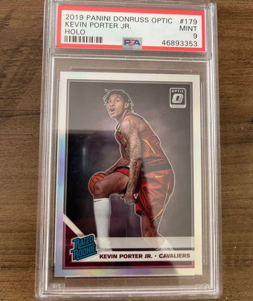 2019 Donruss Optic Kevin Porter Jr Holo PSA 9