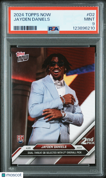 2024 Topps Now Jayden Daniels #D2 PSA 9