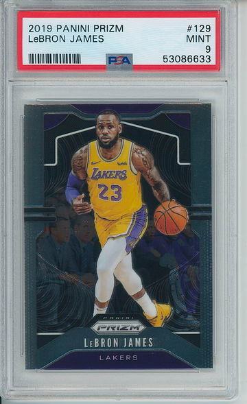 2019 Panini Prizm LeBron James PSA 9 Mint