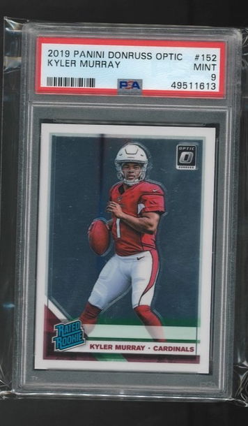 KYLER MURRAY OPTIC PSA 9 #152 ROOKIE