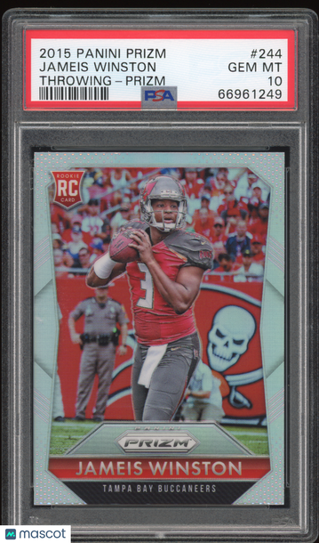 2015 Panini Prizm Silver Jameis Winston PSA 10