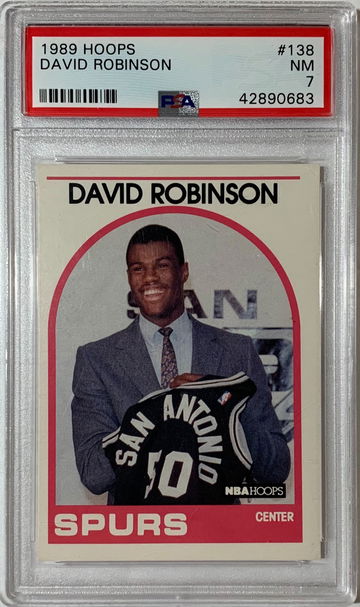 1989 Hoops David Robinson PSA 7 #138 