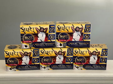 2020-21 Panini Select NBA Mega Box 