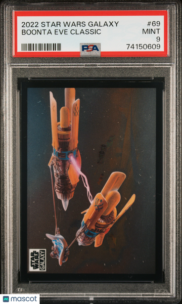 2022 Topps Chrome Star Wars Galaxy Boonta Eve Classic #69 PSA 9