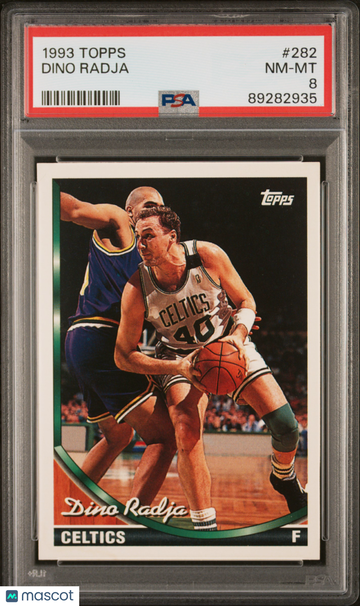 1993 Topps Dino Radja #282 PSA 8