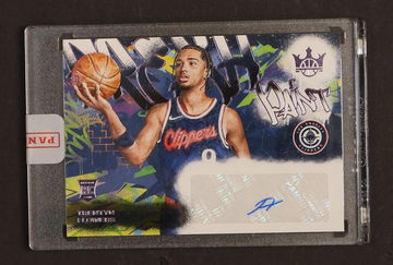 2023 Panini Court Kings FP-FLW Trentyn Flowers Fresh Paint Rookie Los Angeles Clippers Auto