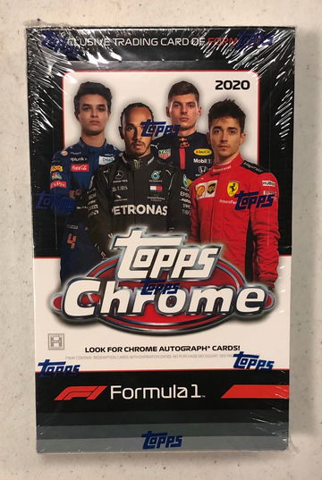  2020 2021 TOPPS CHROME FORMULA 1 RACING FACTORY SEALED HOBBY BOX HTA - SUPPORT YOUR LCS!
