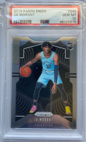 2019 Panini Prizm Ja Morant PSA 10