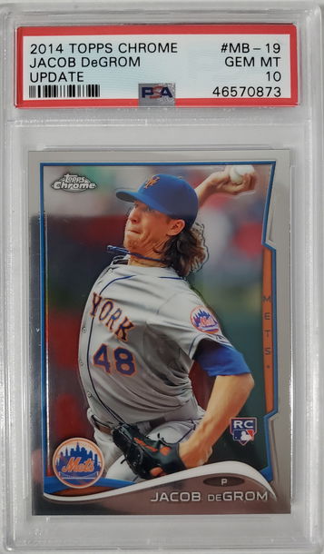 2014 Topps Chrome Update Jacob DeGrom