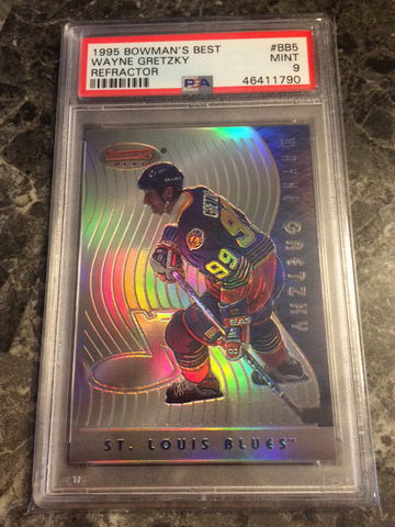 1995 Bowman's Best Wayne Gretzky Refractor 