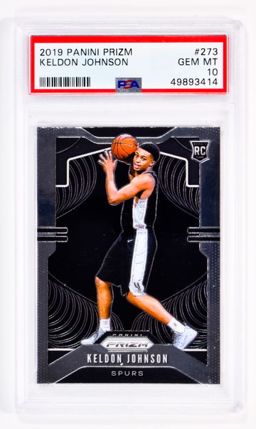 2019 Keldon Johnson Panini Prizm    #273 PSA 10