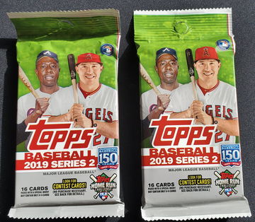 2019 Topps Series 2 16 Card Packs Vladimir Guerrero Fernando Tatis Jr. Pete Alonso Eloy Jimenez RC Target Judge Lot2x