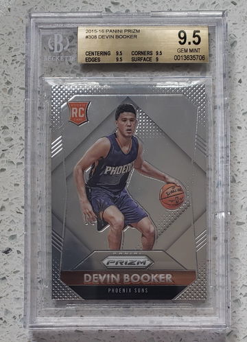 2015 Prizm Devin Booker Rookie BGS 9.5