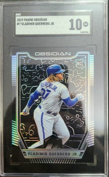 Vladimir Guerrero Jr. 2019 Obsidian Rookie Card SGC 10 GEM MINT RC 