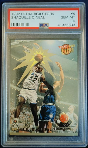 1992-93 Fleer Ultra Rejectors Shaquille O'Neal PSA 10 RC Rookie