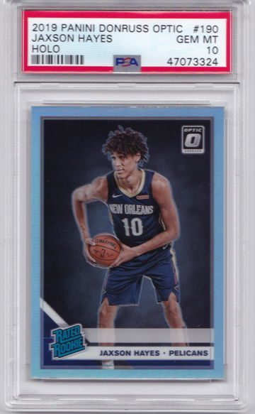 Jaxson Hayes 2019 Optic Holo PSA 10 