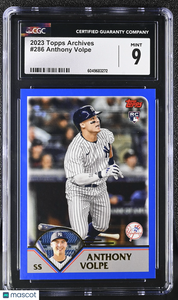 2023 Topps Archives Anthony Volpe #286 CGC 9