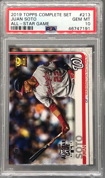 Juan Soto 2019 Topps All Star Complete Set 213